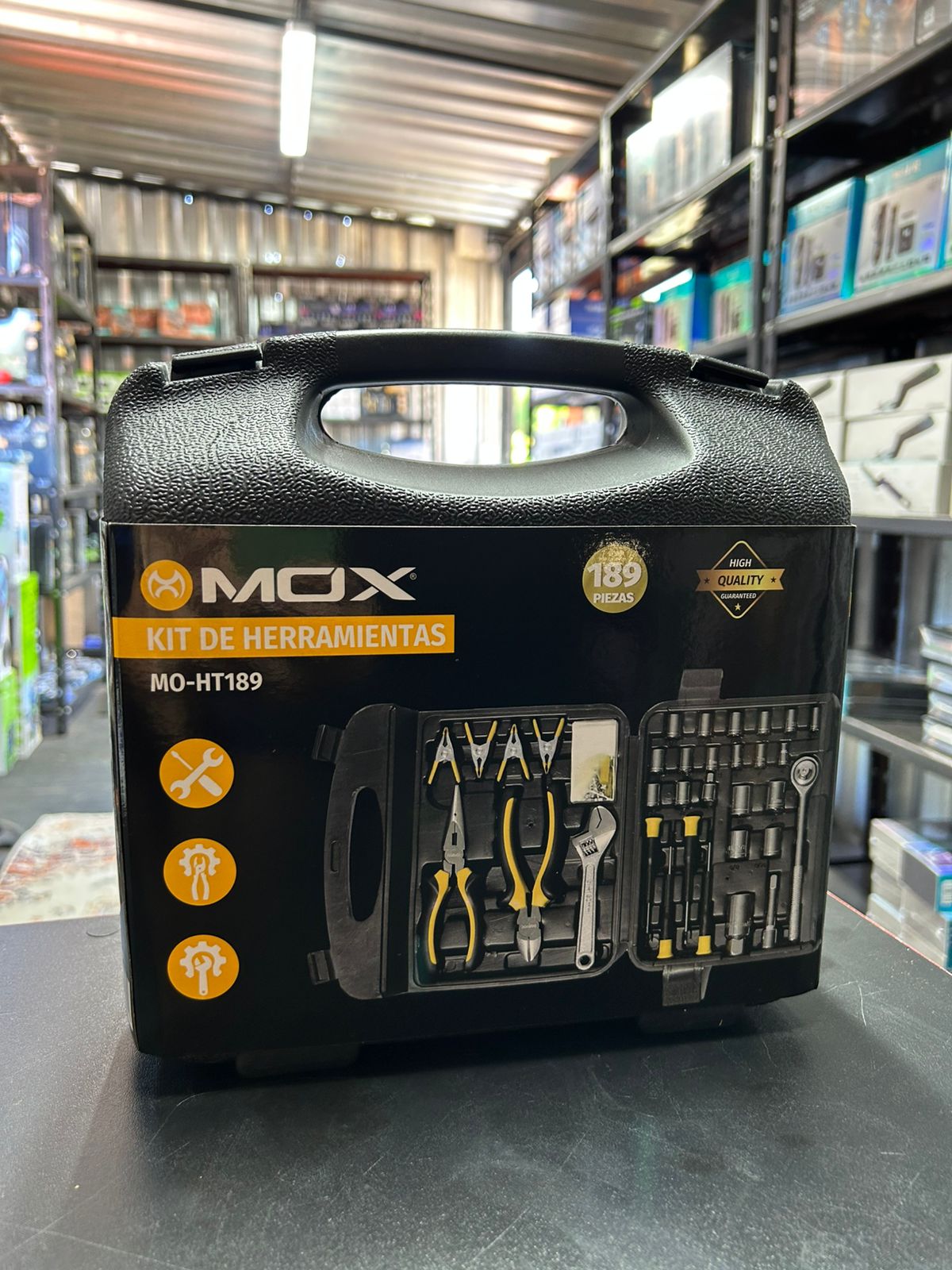 Kit de herramientas MOX - MO-HT189 -189 PIEZAS